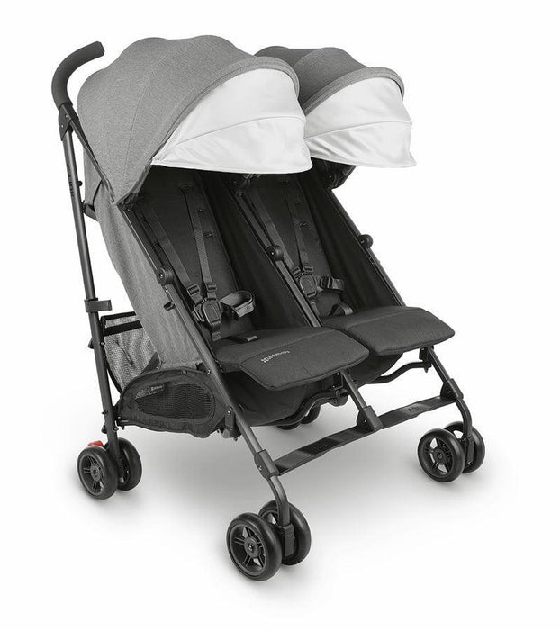 uppababy twin umbrella Uppa Baby Lightweight G-Link V2 Double Umbrella Stroller — Goldtex