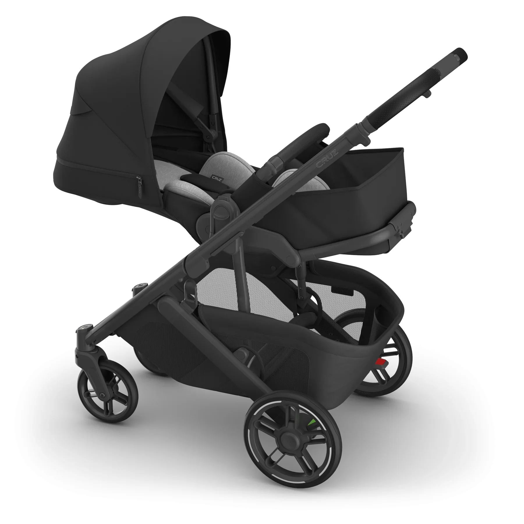 UPPAbaby® - UPPAbaby Cruz V3 Full-Size Single Stroller – Newborn-Ready, Flat Recline, Magnetic Buckle