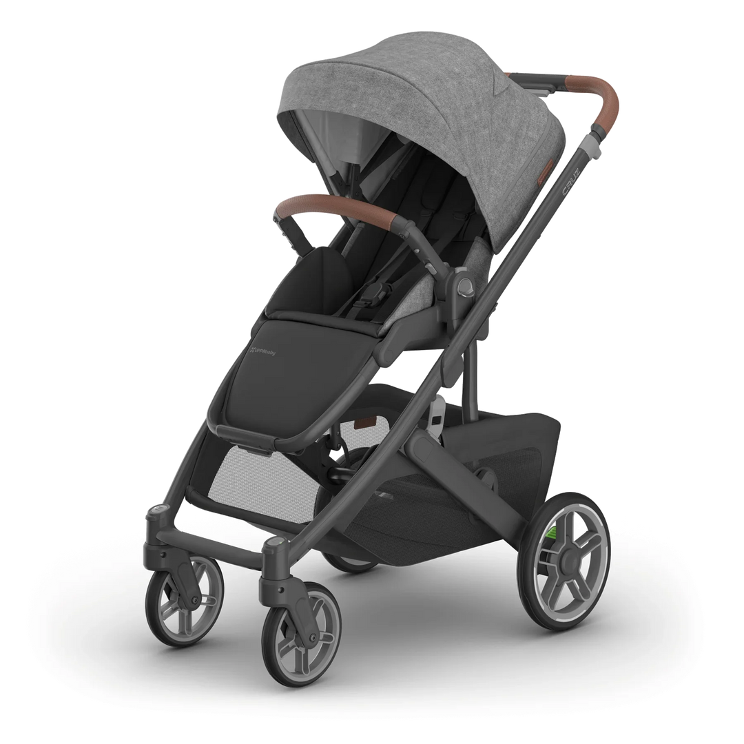 UPPAbaby® - UPPAbaby Cruz V3 Full-Size Single Stroller – Newborn-Ready, Flat Recline, Magnetic Buckle