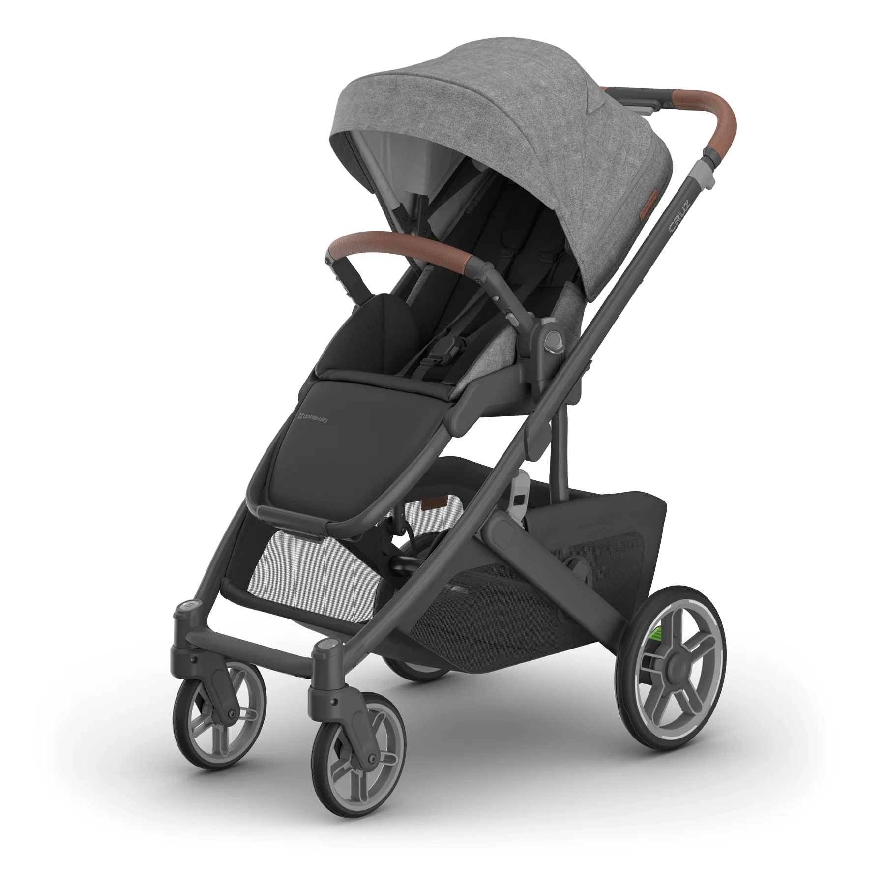 UPPAbaby® - UPPAbaby Cruz V3 Full-Size Single Stroller – Newborn-Ready, Flat Recline, Magnetic Buckle