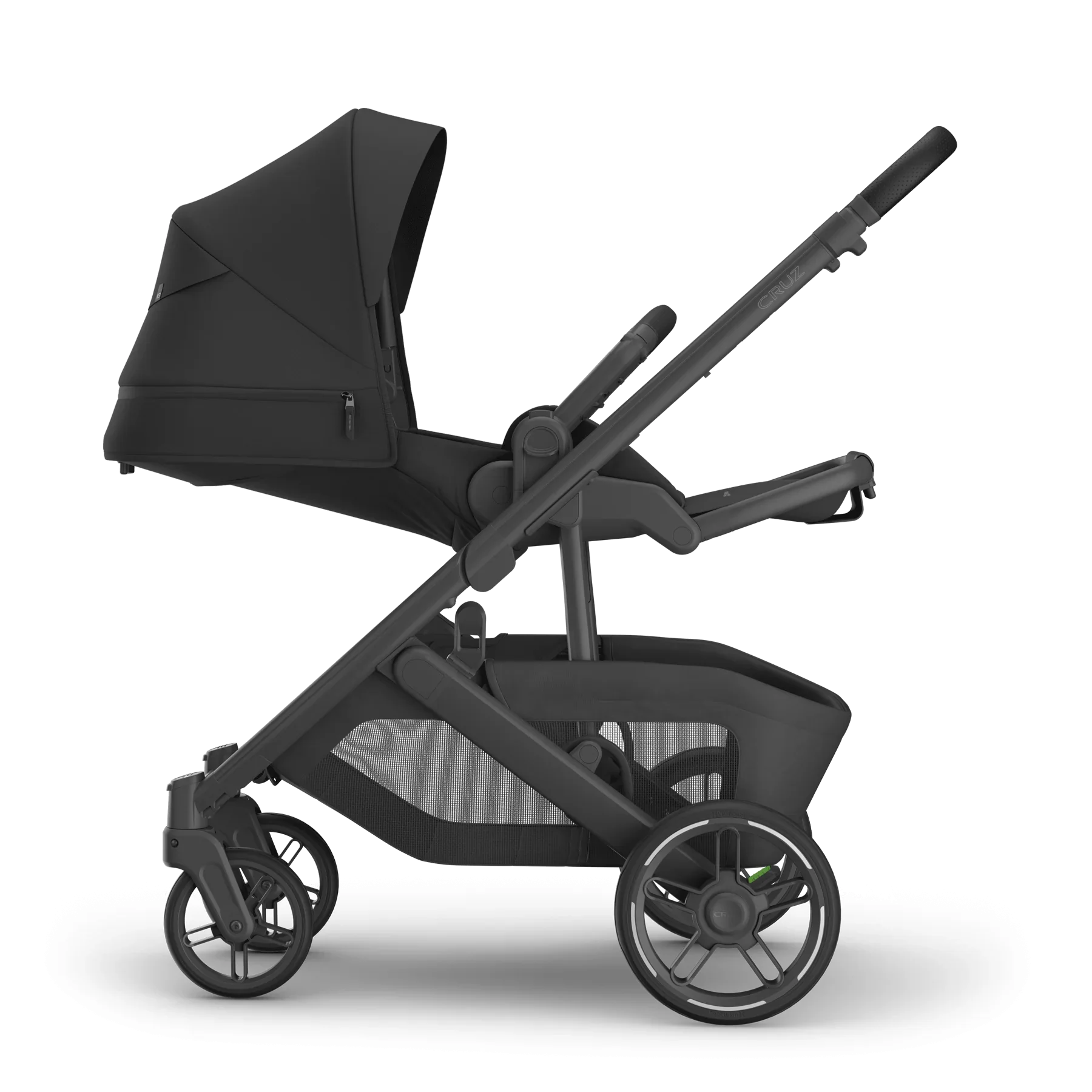 UPPAbaby® - UPPAbaby Cruz V3 Full-Size Single Stroller – Newborn-Ready, Flat Recline, Magnetic Buckle