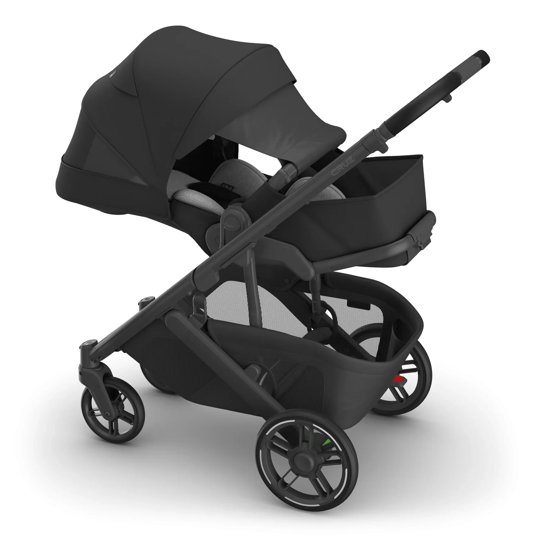 UPPAbaby® - UPPAbaby Cruz V3 Full-Size Single Stroller – Newborn-Ready, Flat Recline, Magnetic Buckle