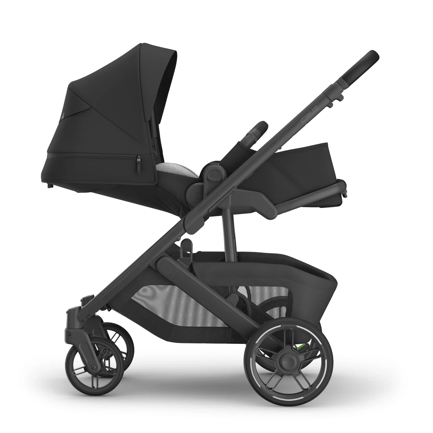 UPPAbaby® - UPPAbaby Cruz V3 Full-Size Single Stroller – Newborn-Ready, Flat Recline, Magnetic Buckle
