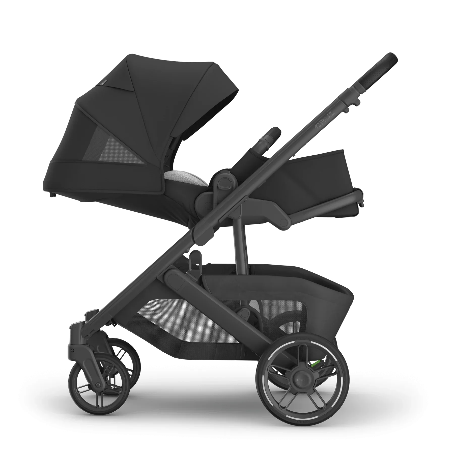UPPAbaby® - UPPAbaby Cruz V3 Full-Size Single Stroller – Newborn-Ready, Flat Recline, Magnetic Buckle