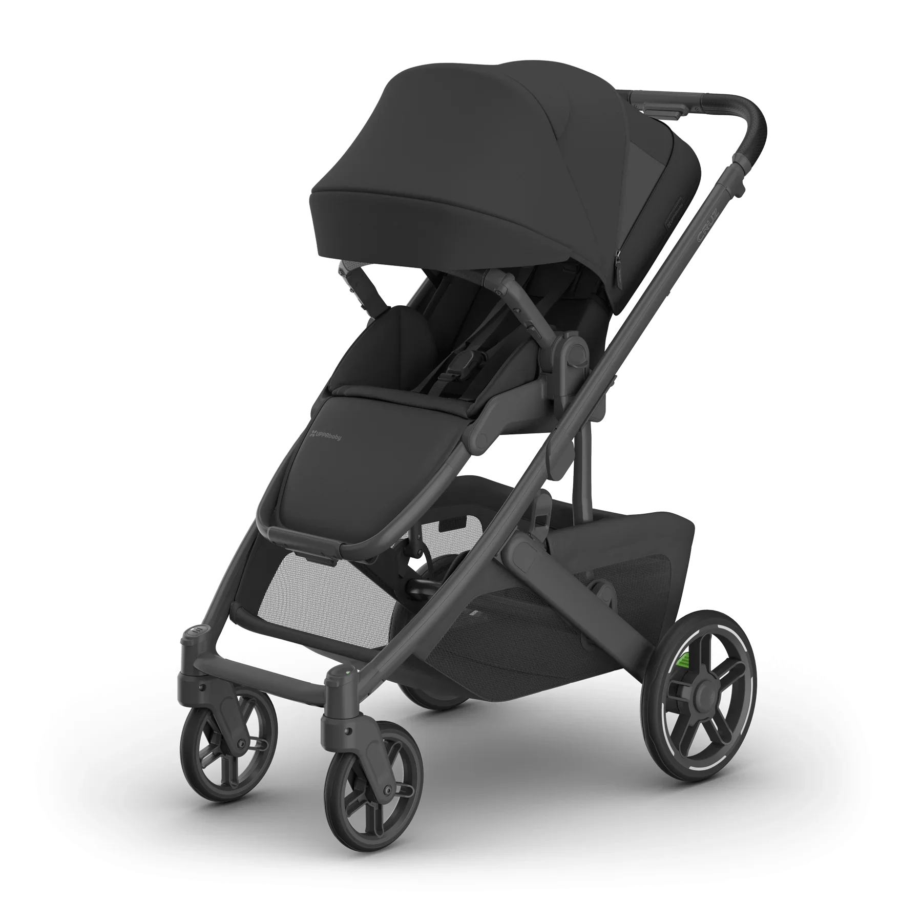 UPPAbaby® - UPPAbaby Cruz V3 Full-Size Single Stroller – Newborn-Ready, Flat Recline, Magnetic Buckle