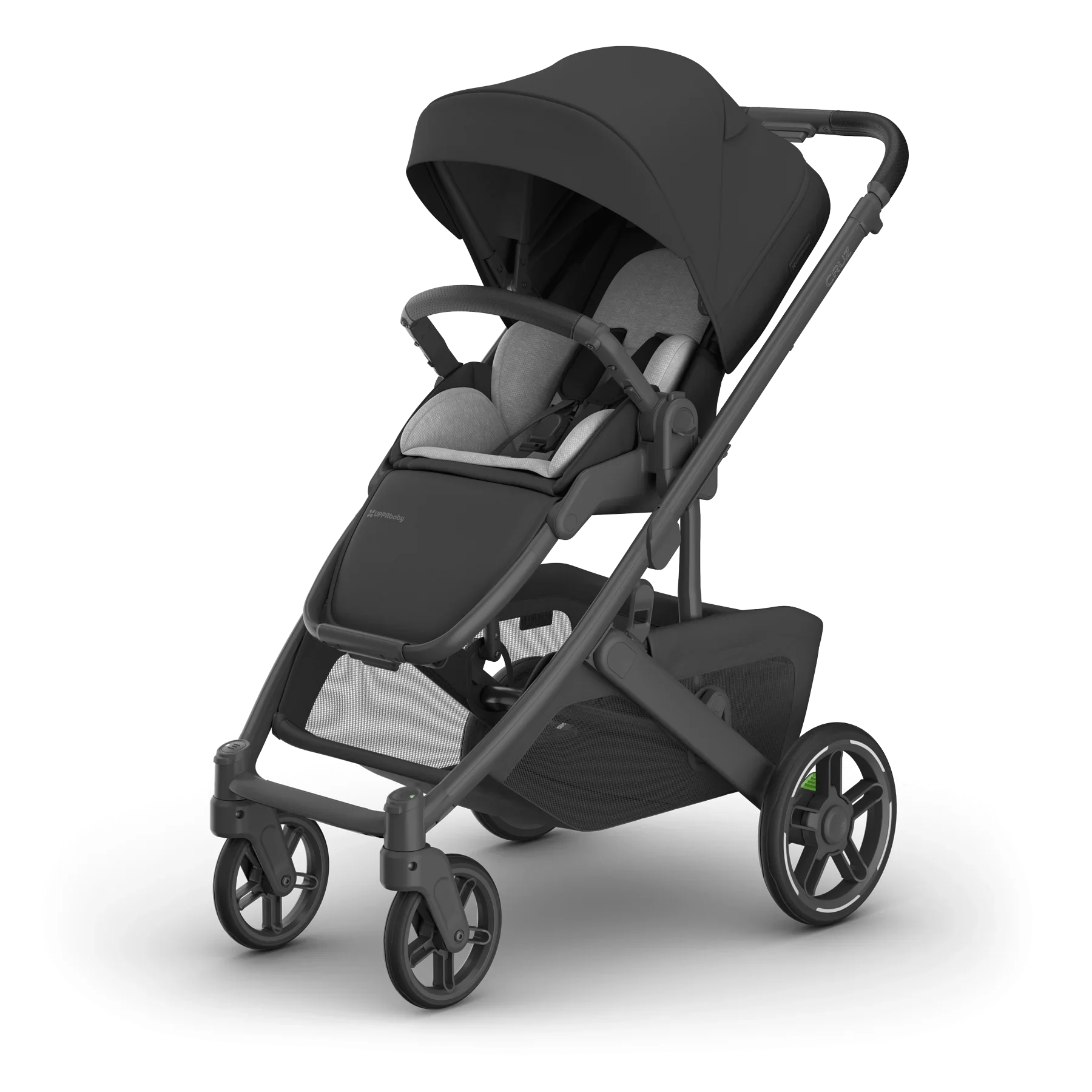 UPPAbaby® - UPPAbaby Cruz V3 Full-Size Single Stroller – Newborn-Ready, Flat Recline, Magnetic Buckle