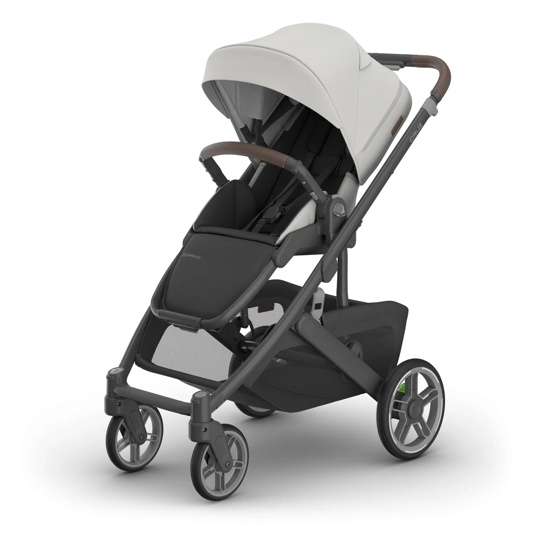 UPPAbaby® - UPPAbaby Cruz V3 Full-Size Single Stroller – Newborn-Ready, Flat Recline, Magnetic Buckle