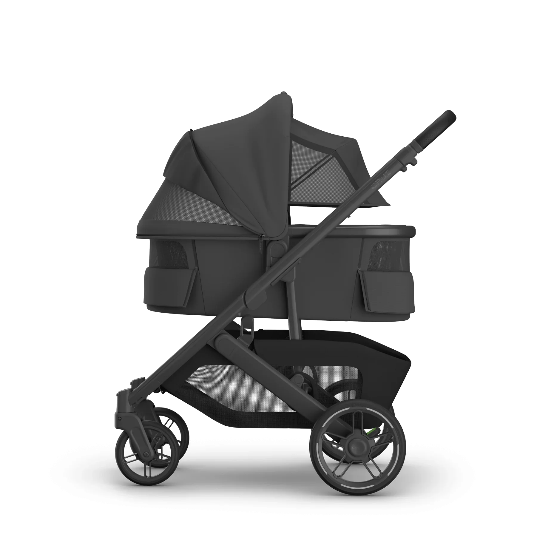 UPPAbaby® - UPPAbaby Cruz V3 Full-Size Single Stroller – Newborn-Ready, Flat Recline, Magnetic Buckle