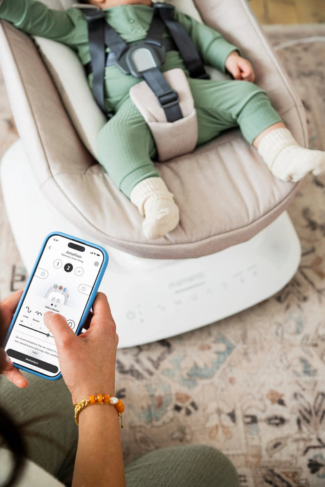UPPAbaby® - UPPAbaby MamaRoo MultiMotion Technologie Smart Swing