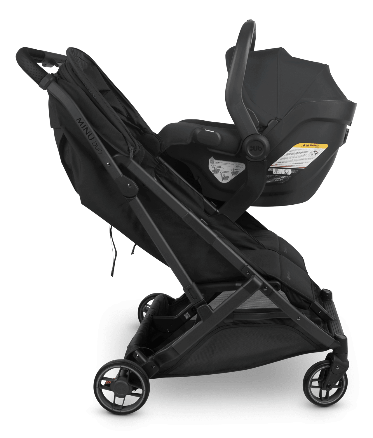UPPAbaby® - UPPAbaby Minu Duo Compact Side-by-Side Double Stroller