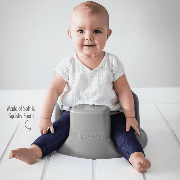 Siège rehausseur et plancher pour bébé Upseat avec tablette