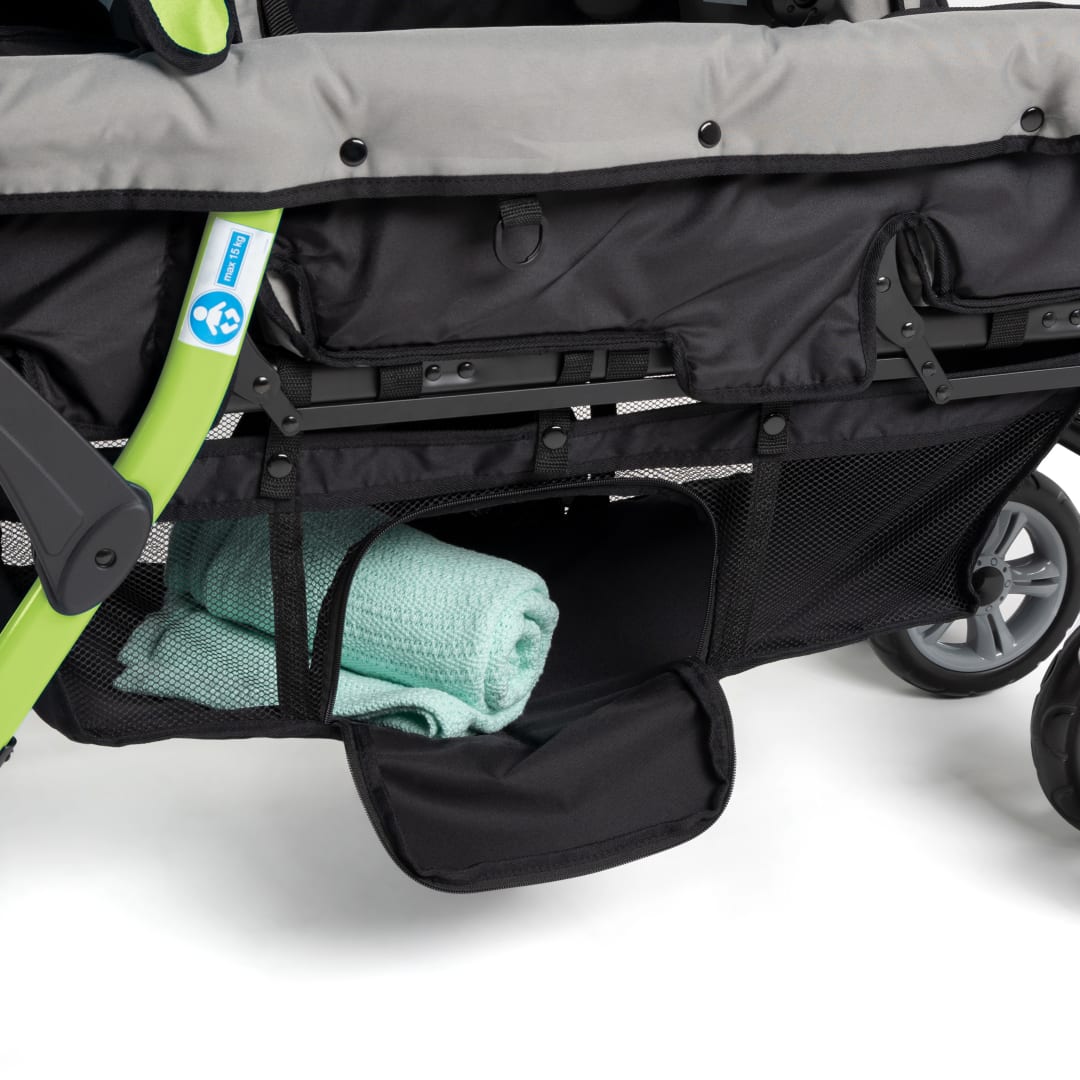 Gaggle Compass Trio Triple Baby Stroller for Daycare & Infants