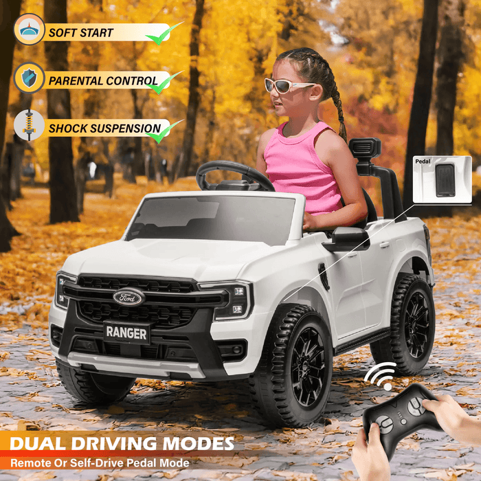 Voltz Toys - Ford Ranger 12V Kids Ride on Truck