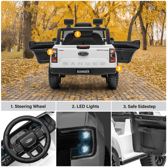 Voltz Toys - Ford Ranger 12V Kids Ride on Truck