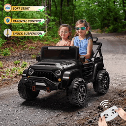 Voltz Toys - HAVOC 2 Seater Jeep 12V Kids Ride On Car