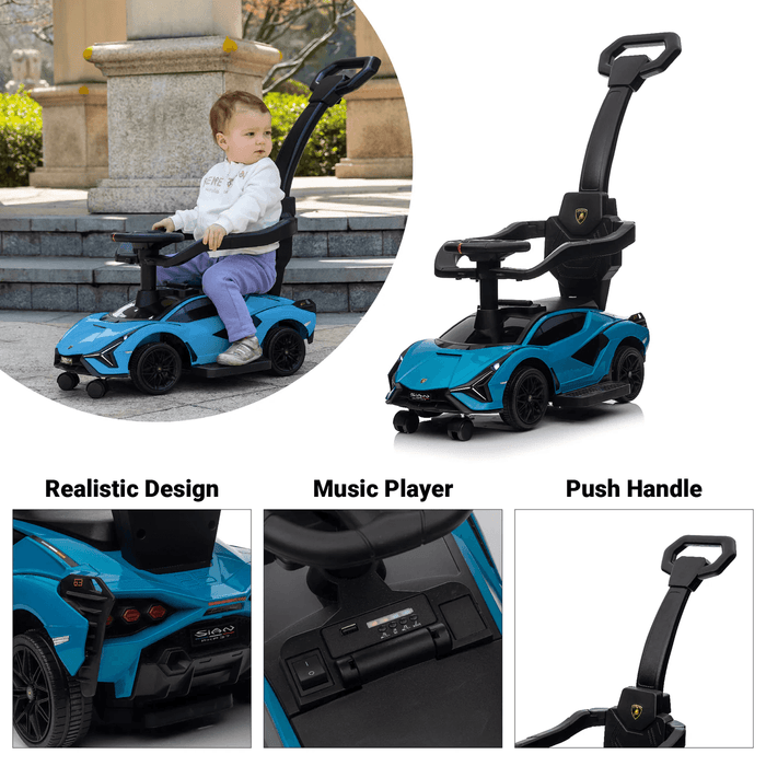 Voltz Toys - Lamborghini SIAN Push Car Pedal Ride On Car