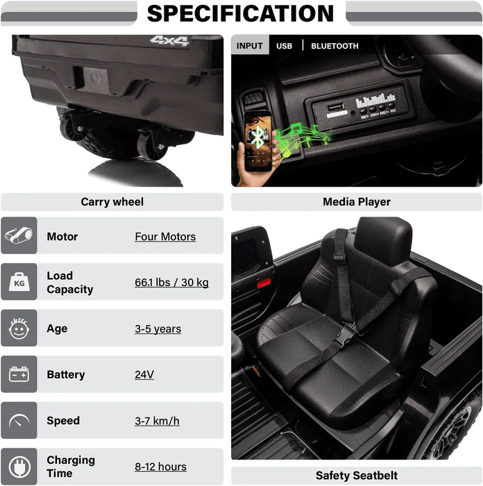 Voltz Toys - RAM 24V Ride-On Truck