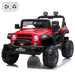Voltz Toys - Voltz Toys 12V Kids Ride-On Jeep with Remote, Lights & Opening Doors