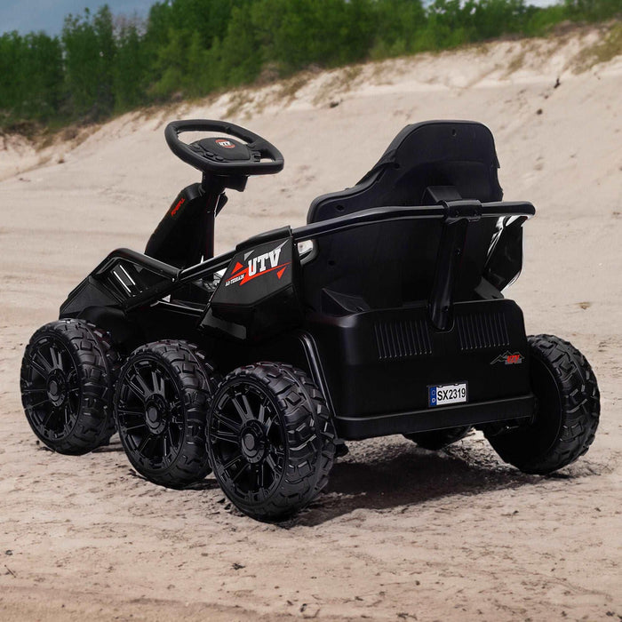 Voltz Toys - Voltz Toys 6 Wheel UTV 12V Ride on Car with Remote Control, EVA Tires