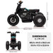 Voltz Toys - Voltz Toys 6V 3-Wheel Kids Motorcycle with Lights & Realistic Sounds
