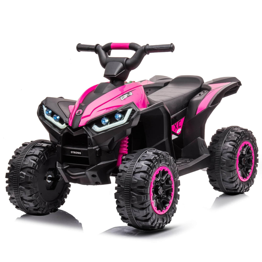 Voltz Toys - Voltz Toys 80578 12V Kids Off-Road ATV Ride-On with LED Lights & MP3 Player
