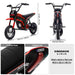 Voltz Toys - Voltz Toys Electric Dirt Bike Motorcycle for Kids, 24V 350W Motor