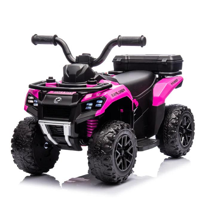 Voltz Toys - Voltz Toys Explorer Quad UTV 6V Ride-On Car for Toddlers with Lights & Sounds