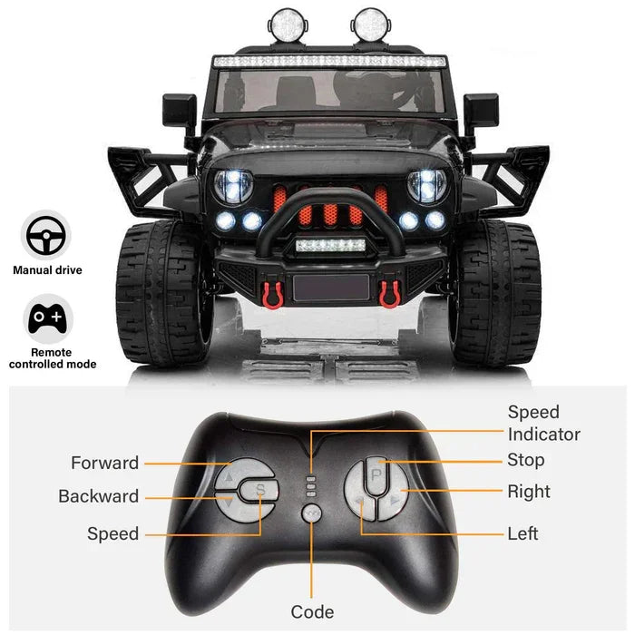 Voltz Toys - Voltz Toys Jeep Wrangler 24V Ride-On