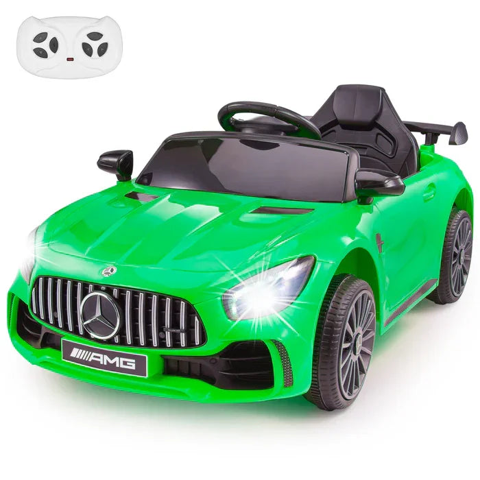 Voltz Toys - Voltz Toys Kids Car Single Seater 12V Licensed Mercedes-Benz AMG GTR with Remote Control