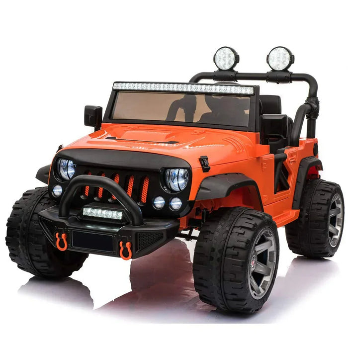 Voltz Toys - Voltz Toys Kids Double Seater Jeep Wrangler with Remote Control 12V