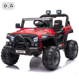 Voltz Toys - Voltz Toys Kids Jeep with Angry Face Grill 12V Kids Ride On Car Toy