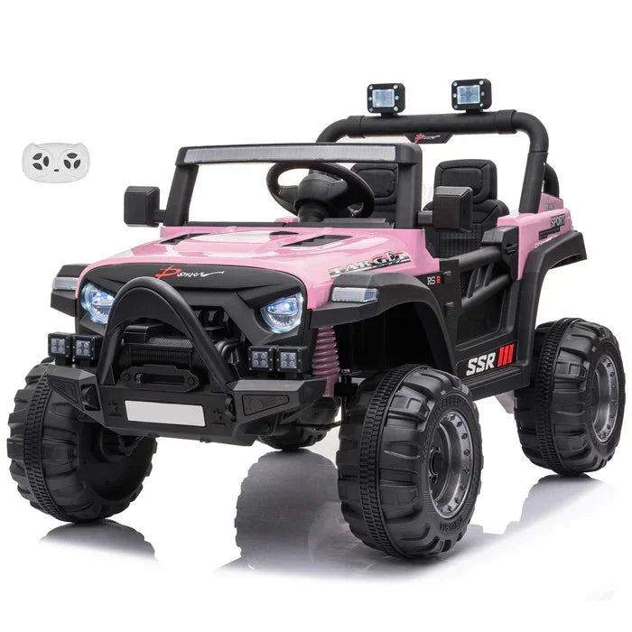 Voltz Toys - Voltz Toys Kids Jeep with Angry Face Grill 12V Kids Ride On Car Toy