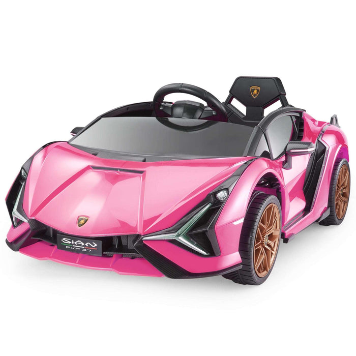 Voltz Toys - Voltz Toys Lamborghini SIAN FKP 37 12V Ride on Car with Scissor Doors
