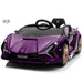 Voltz Toys - Voltz Toys Lamborghini SIAN FKP 37 12V Ride on Car with Scissor Doors