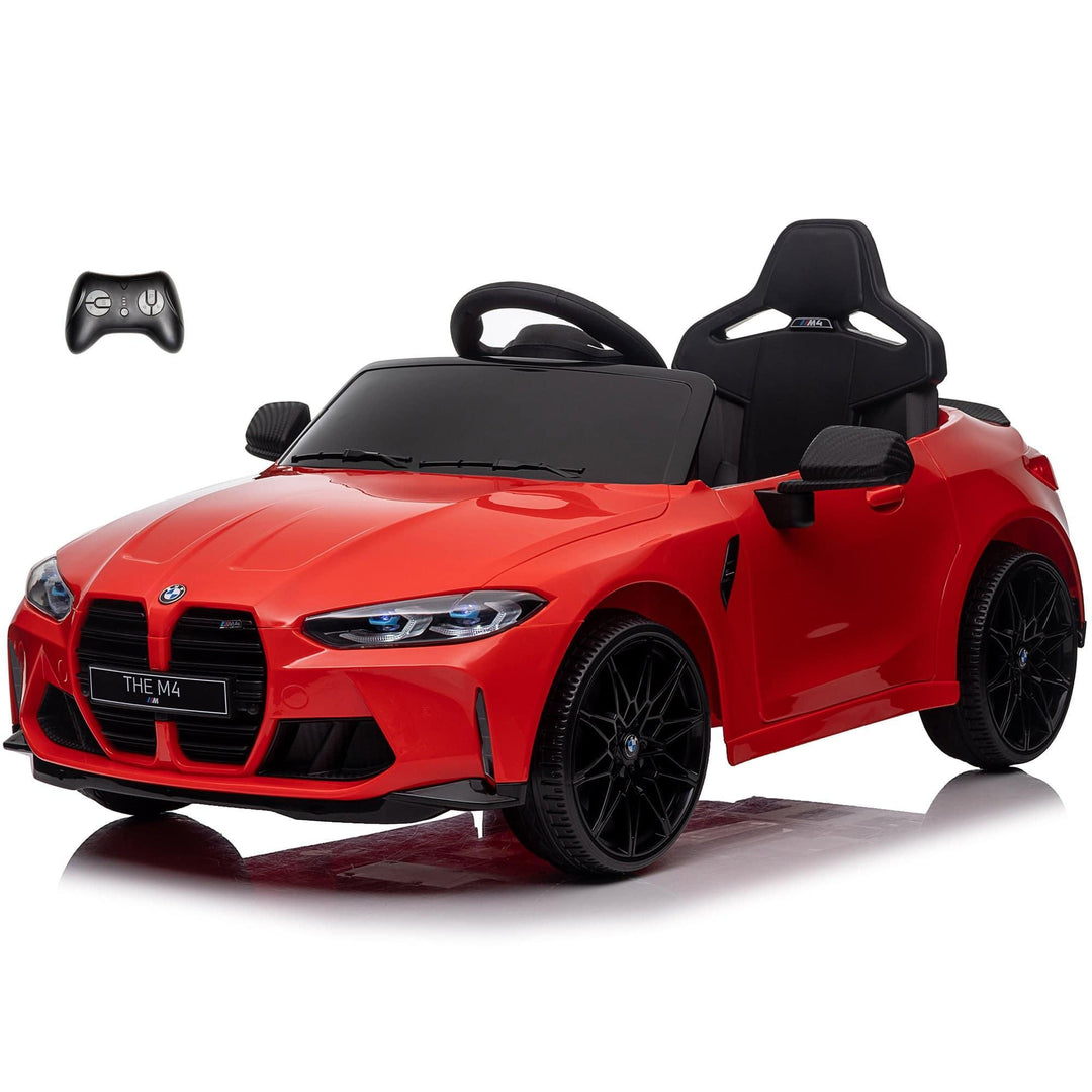 Voltz Toys - Voltz Toys Licensed BMW M4 12V Kids Ride-On Car with Remote & LED Lights