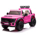 Voltz Toys - Voltz Toys Licensed Ford F-450 Super Duty 24V 2-Seater Ride-On Truck with Remote, Music & LED Lights