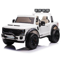 Voltz Toys - Voltz Toys Licensed Ford F-450 Super Duty 24V 2-Seater Ride-On Truck with Remote, Music & LED Lights