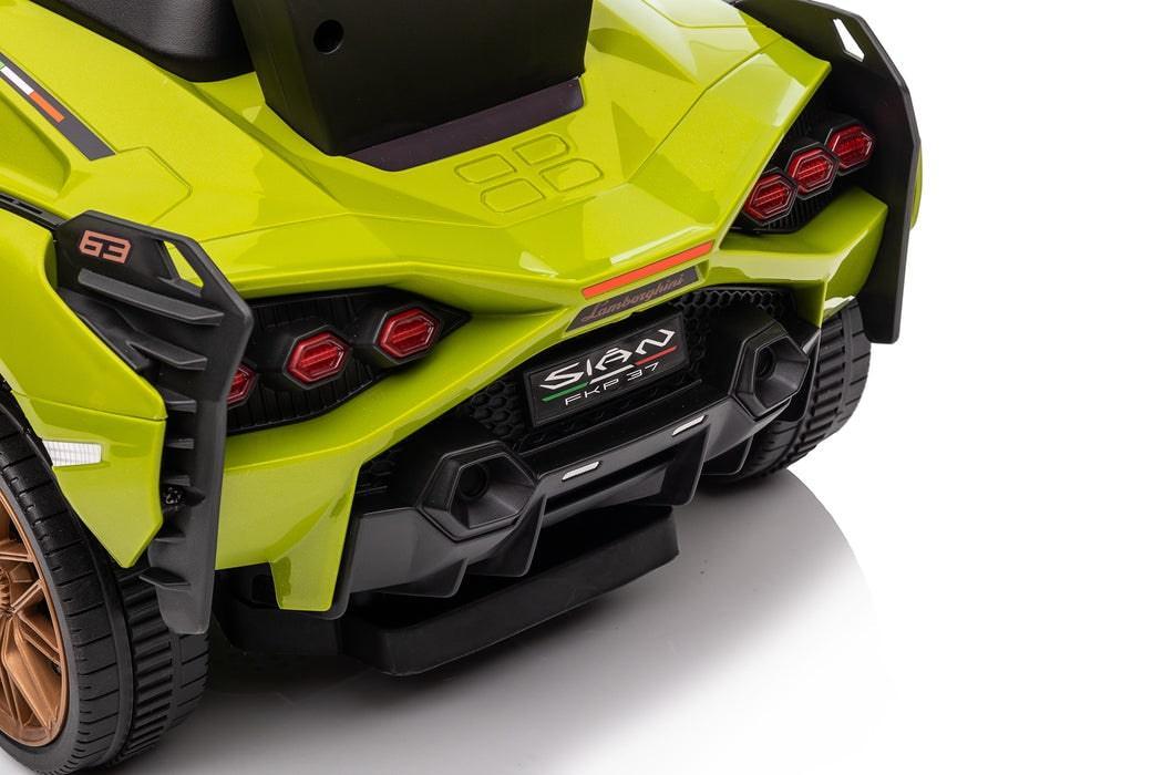 Voltz Toys - Voltz Toys Licensed Lamborghini Sian Foot-to-Floor Ride-On Car with Music & Lights