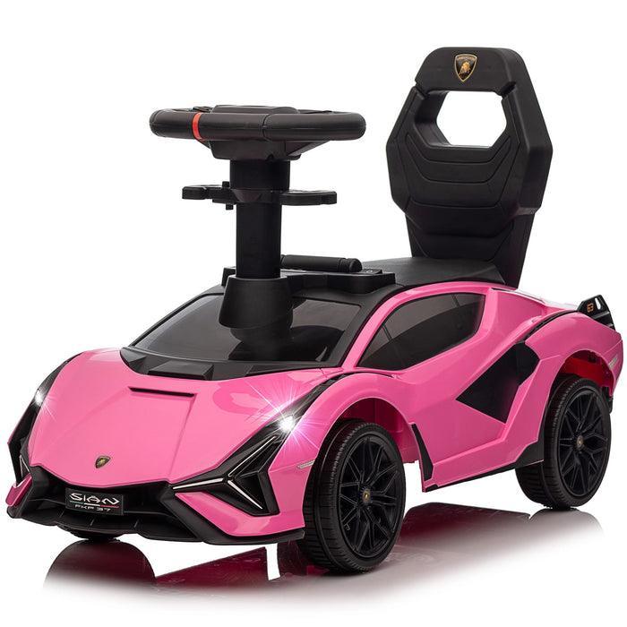 Voltz Toys - Voltz Toys Licensed Lamborghini Sian Foot-to-Floor Ride-On Car with Music & Lights