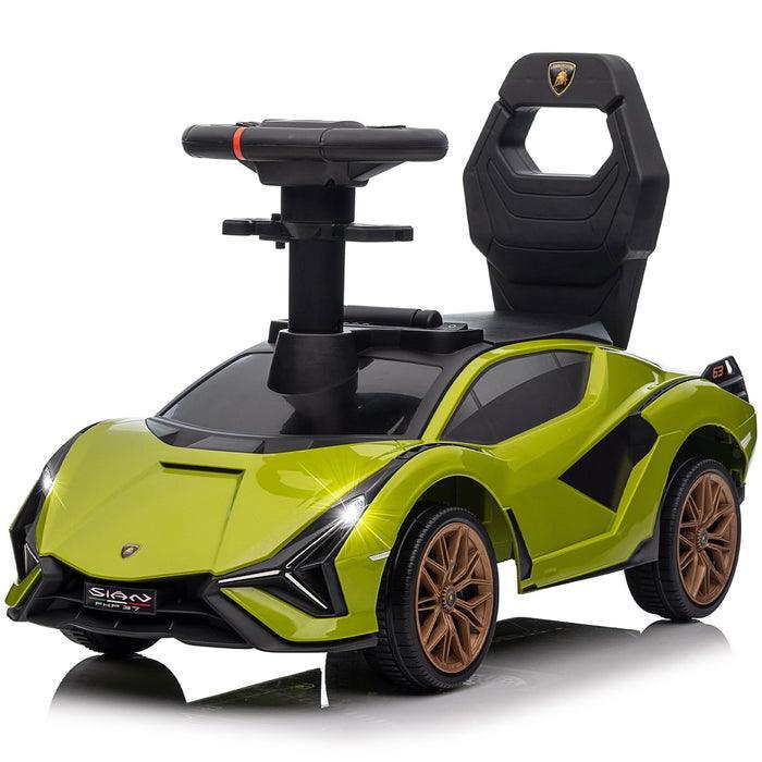 Voltz Toys - Voltz Toys Licensed Lamborghini Sian Foot-to-Floor Ride-On Car with Music & Lights