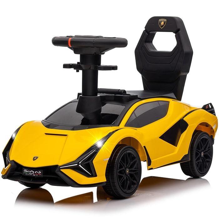 Voltz Toys - Voltz Toys Licensed Lamborghini Sian Foot-to-Floor Ride-On Car with Music & Lights
