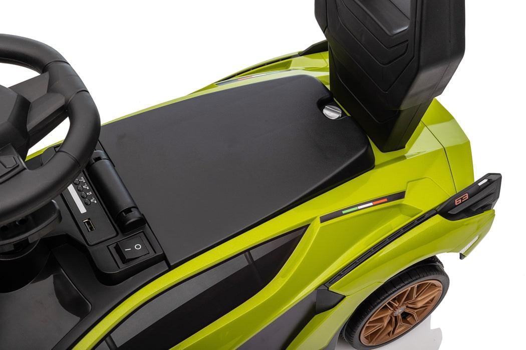 Voltz Toys - Voltz Toys Licensed Lamborghini Sian Foot-to-Floor Ride-On Car with Music & Lights