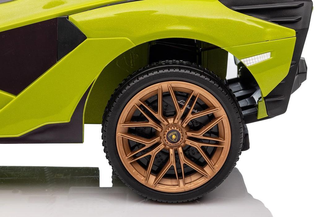 Voltz Toys - Voltz Toys Licensed Lamborghini Sian Foot-to-Floor Ride-On Car with Music & Lights