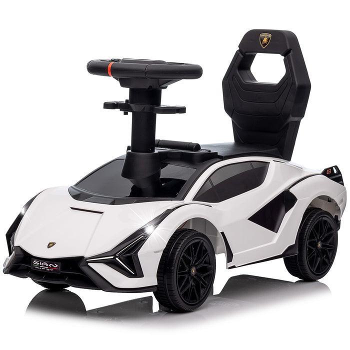 Voltz Toys - Voltz Toys Licensed Lamborghini Sian Foot-to-Floor Ride-On Car with Music & Lights