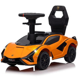 Voltz Toys - Voltz Toys Licensed Lamborghini Sian Foot-to-Floor Ride-On Car with Music & Lights