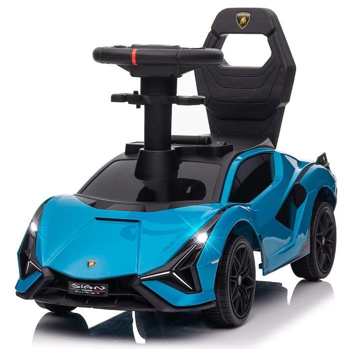 Voltz Toys - Voltz Toys Licensed Lamborghini Sian Foot-to-Floor Ride-On Car with Music & Lights