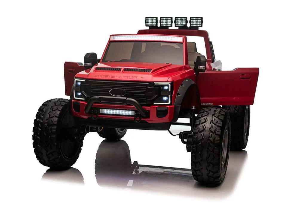 Voltz Toys - Voltz Toys Limited Edition Ford F-450 Lifted 24V 2-Seater Ride-On Truck with Remote, LED Lights & Premium Paint