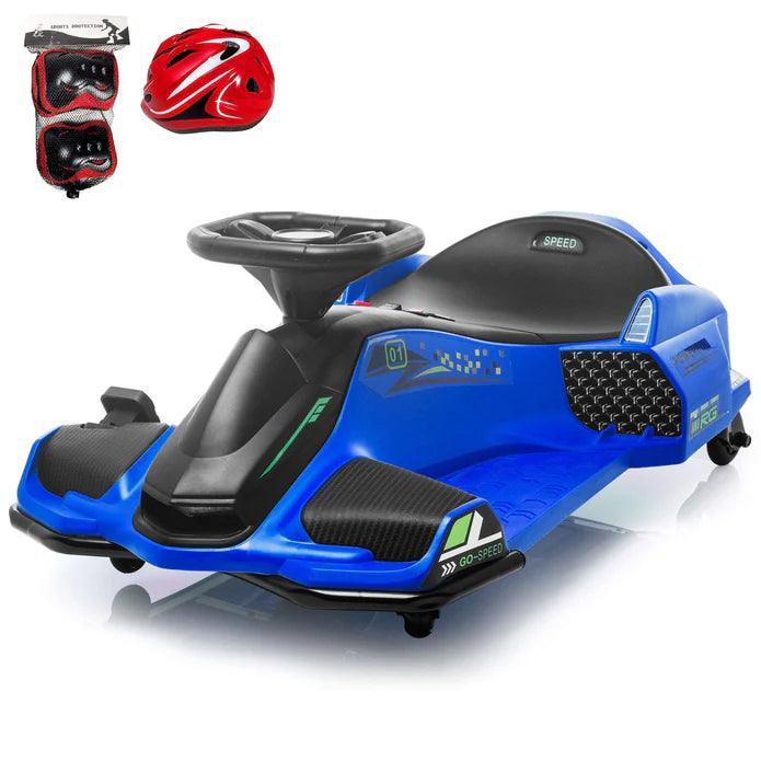 Voltz Toys - Voltz Toys ThunderDrift 24V High-Speed Brushless GoKart for Kids