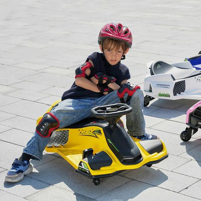 Voltz Toys - Voltz Toys ThunderDrift 24V High-Speed Brushless GoKart for Kids