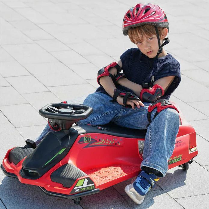 Voltz Toys - Voltz Toys ThunderDrift 24V High-Speed Brushless GoKart for Kids